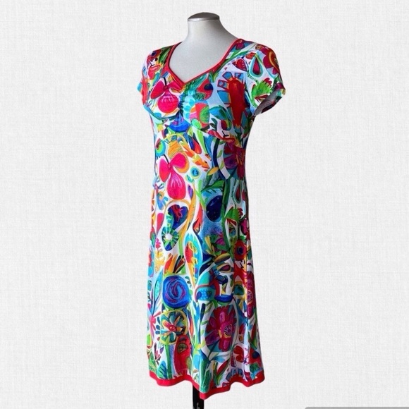 DOLCEZZA Simply Art Dress « Flower Heart »  Sz Small - Picture 3 of 12